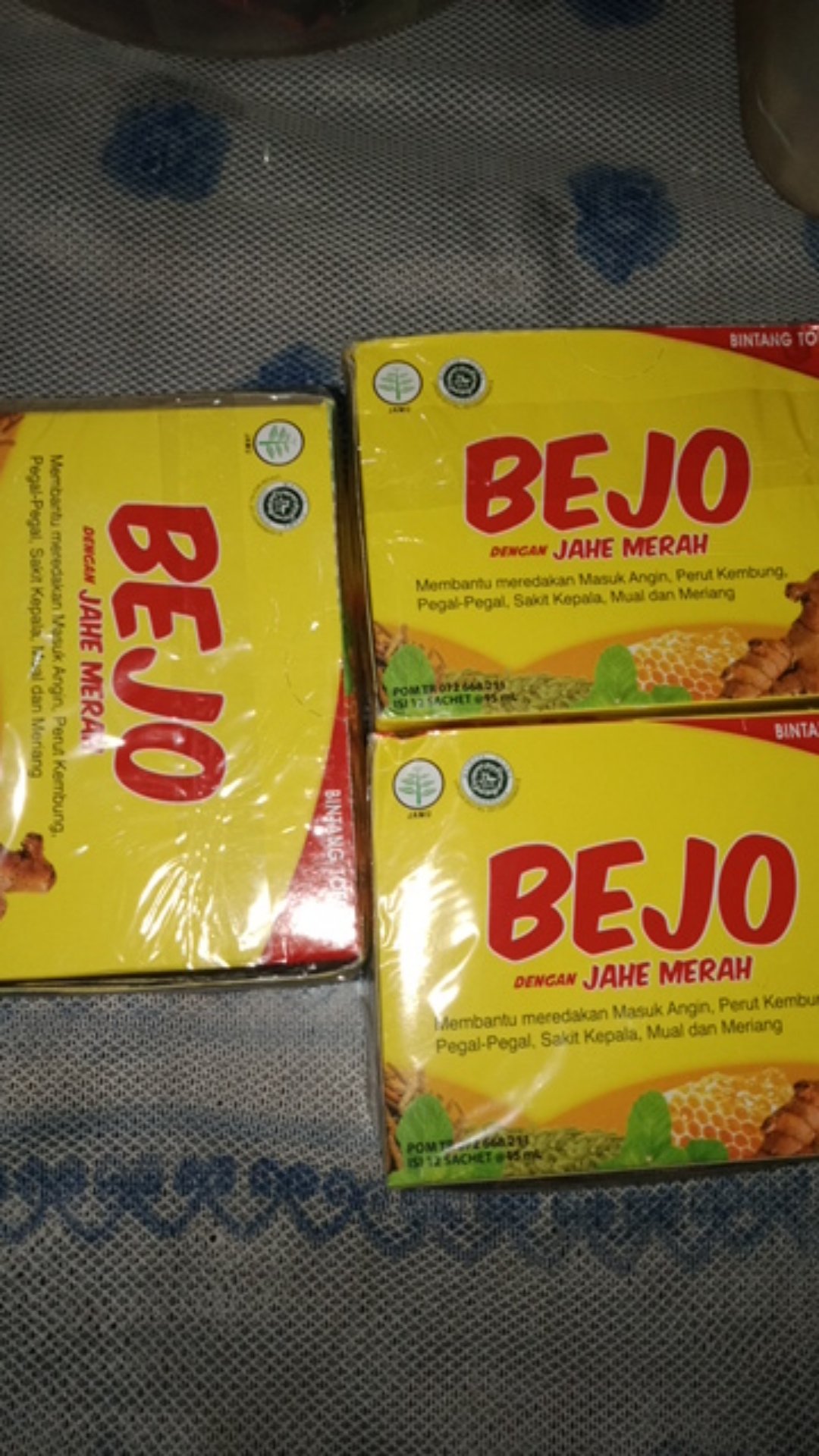 (12Pcs) Bintang toedjoe bejo masuk angin bintang tujuh