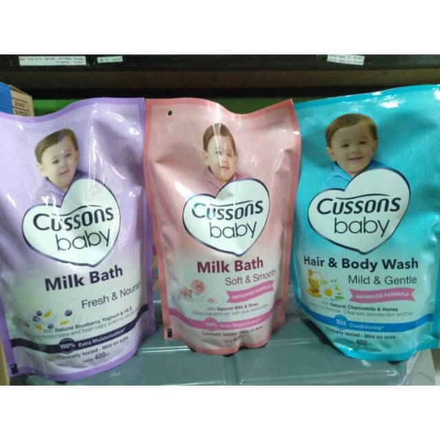 Sabun cair Cussons baby refill 400ml Shopee Indonesia