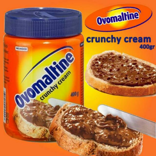 Jual Ovomaltine Crunchy Cream / Selai Coklat Ovomaltine Bpom | Shopee Indonesia