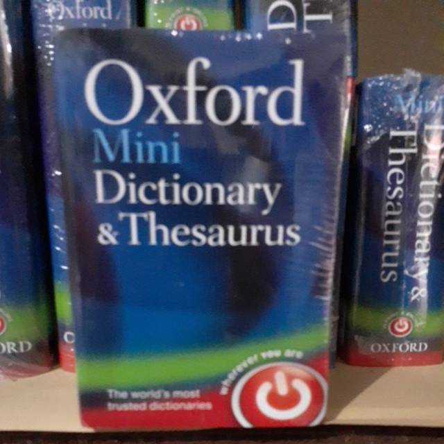 Jual Oxford Mini Dictionary and Thesaurus (Original) Shopee Indonesia
