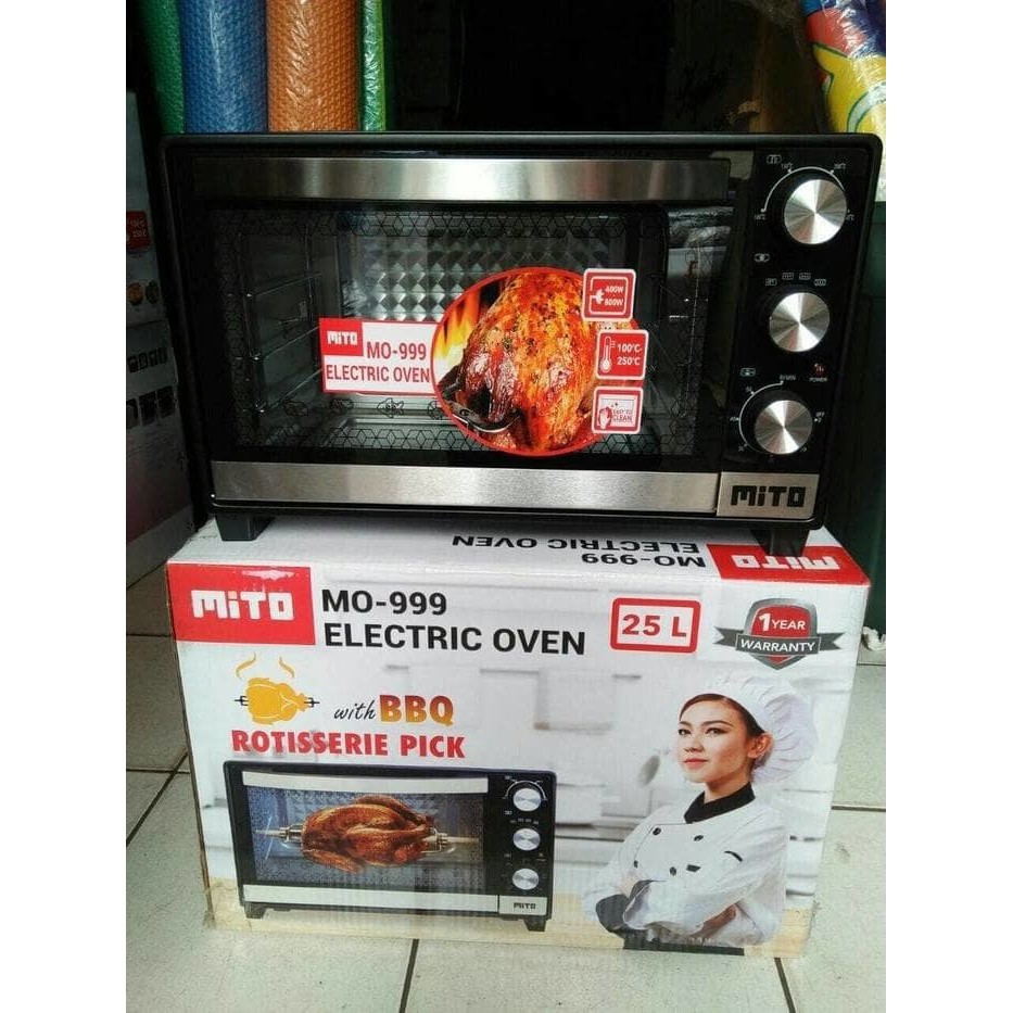 Jual MITO Electric Oven / Oven Listrik 25 Liter Murah / Oven LIstrik