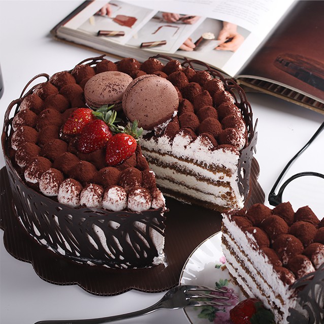 Kue Ulang Tahun / Tiramisu Birthday Cake / diameter 20 cm Shopee