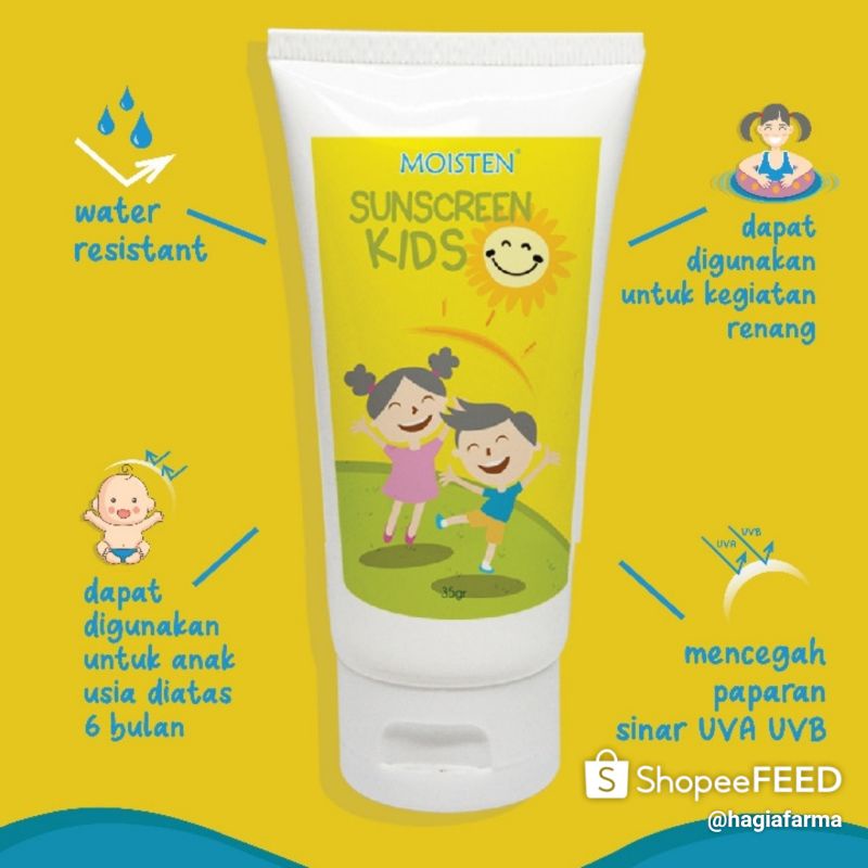 Jual [Original] Sunblock Anak Sunscreen Kids Tabir Surya Anak dan Bayi