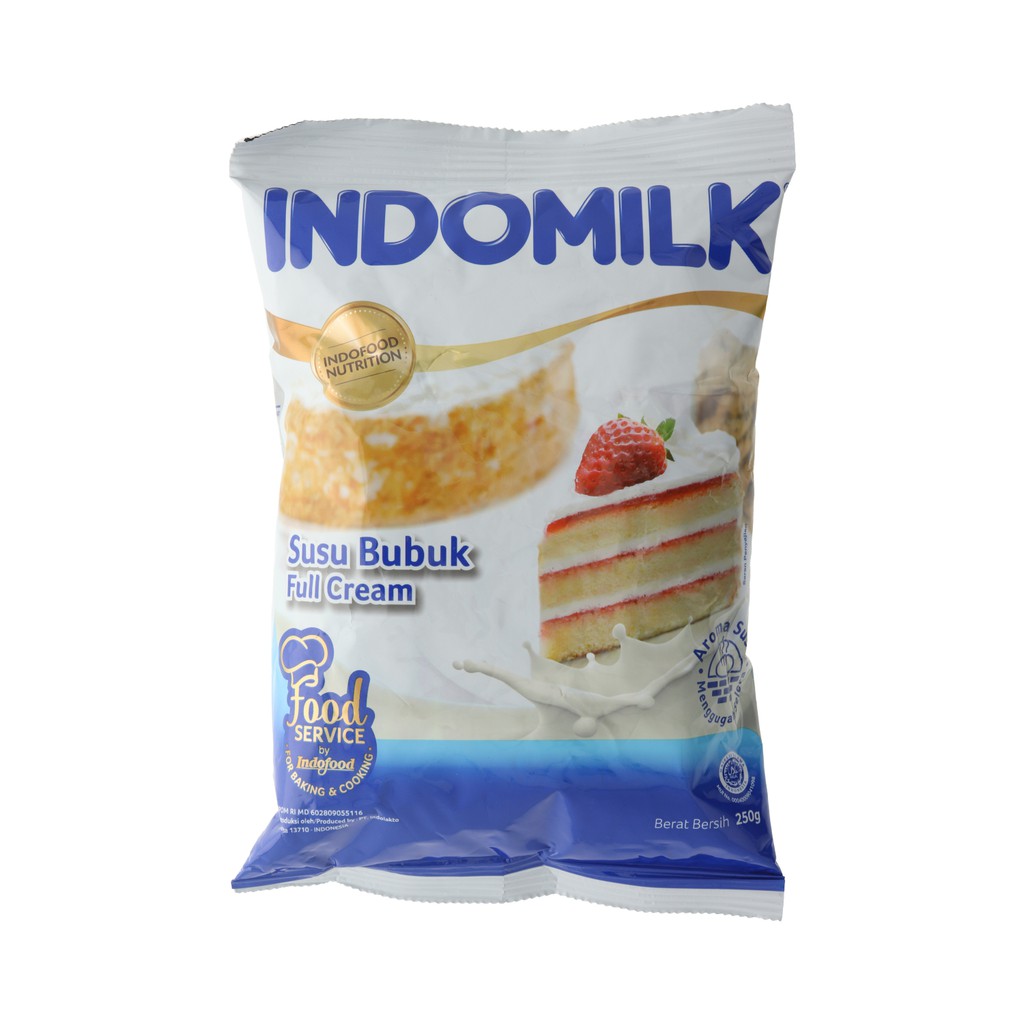 Susu Bubuk Full Cream Indomilk 250 Gr Shopee Indonesia