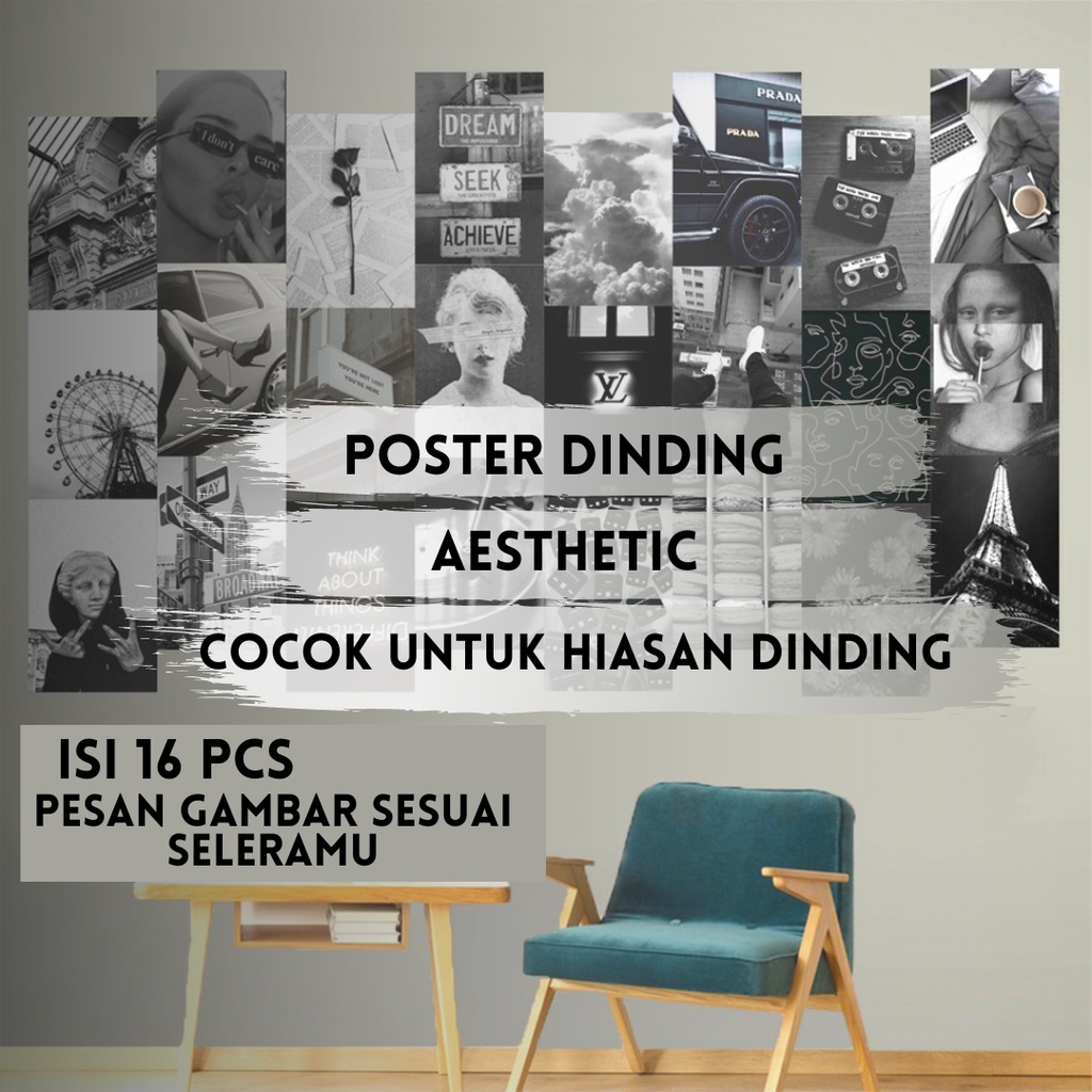 Poster Dinding Kamar Poster Band Music Musik Wall Decor Poster Dinding Hiasan Dinding Kamar