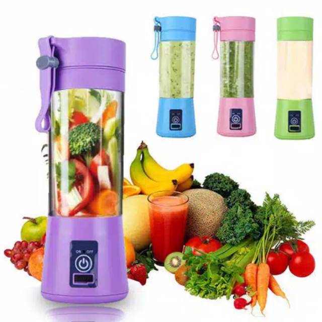 PORTABLE BLENDER / JUICER 4 mata pisau Shopee Indonesia