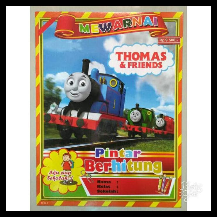 Beli mainan kereta thomas online berkualitas dengan harga murah terbaru 2021 di tokopedia! Baru Product Buku Mewarnai Anak Thomas Buku Aktifitas Anak Tk Paud Shopee Indonesia