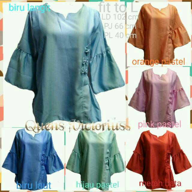 Model Baju Atasan Wanita Terbaru Tanah Abang / Model Baju Atasan