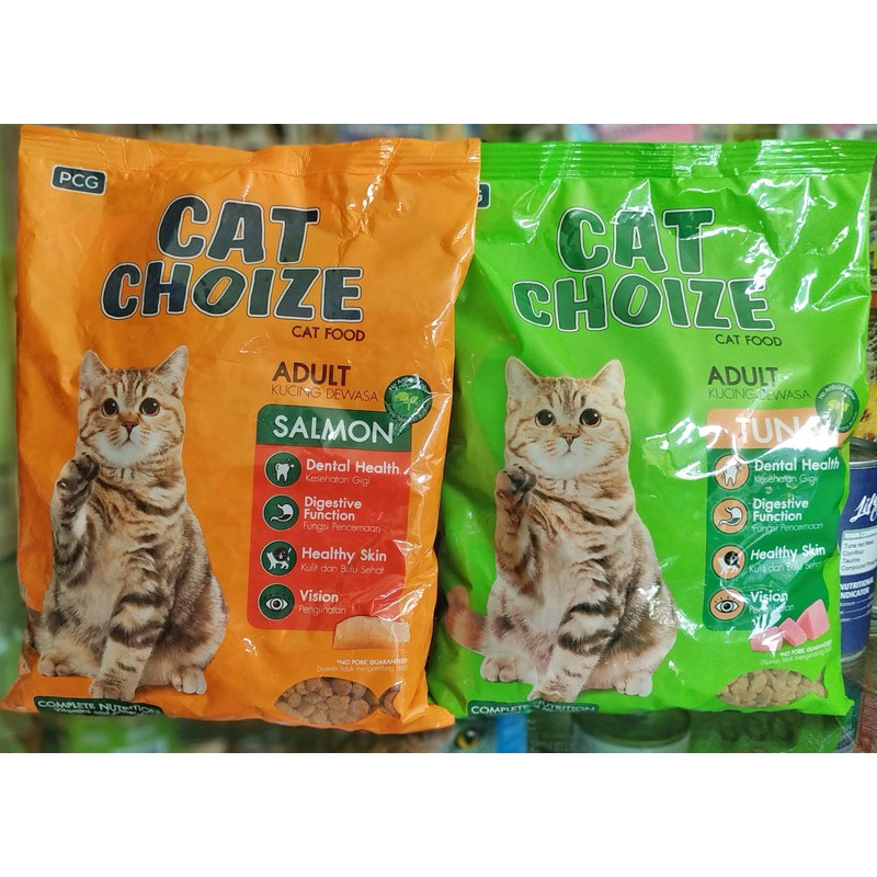 Cat Choize Adult TUNA dan SALMON 800 gram Adult Freshpack Makanan