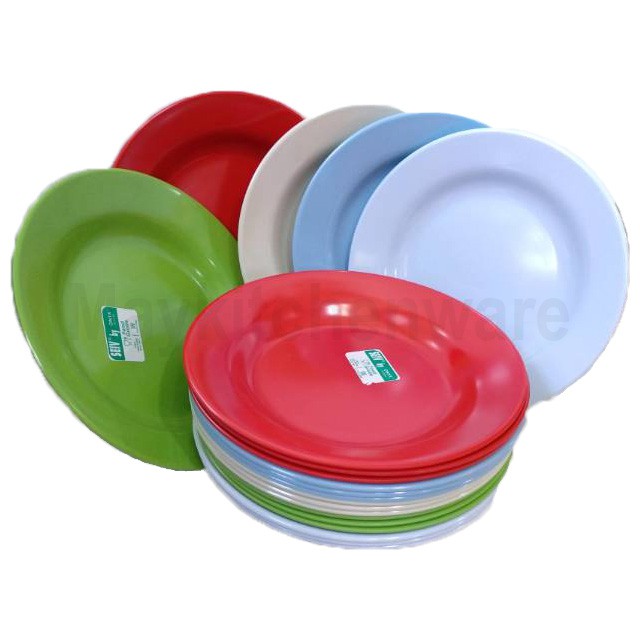 Onyx SEIV 1809S Piring Makan Melamine Melamin Plate 9" Inch Dinner Soup