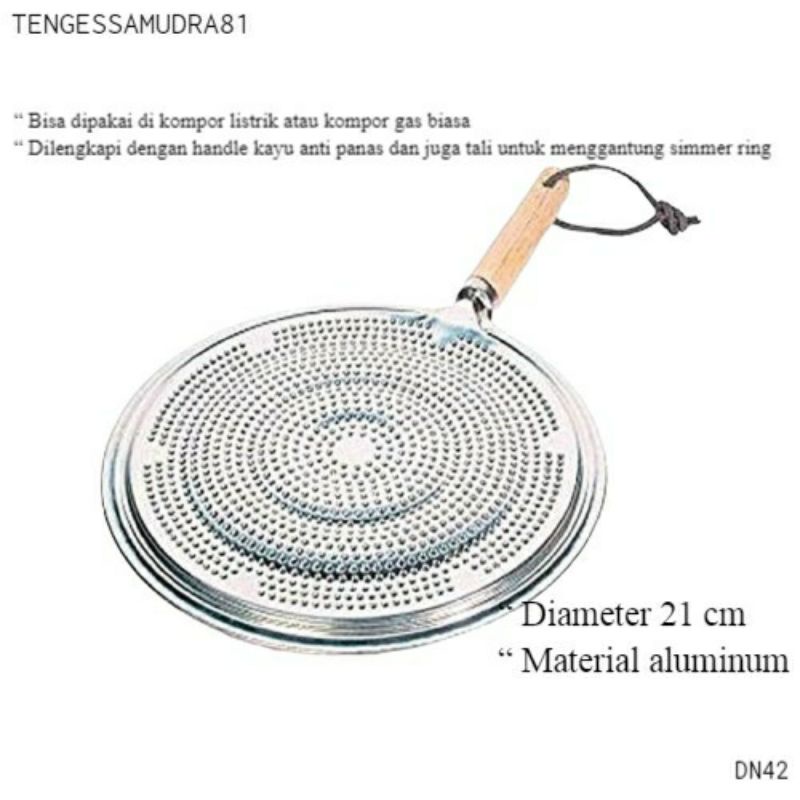Jual Heat Diffuser Induction Hob Converter Pembagi Panas Perata Panas Indonesia|Shopee Indonesia