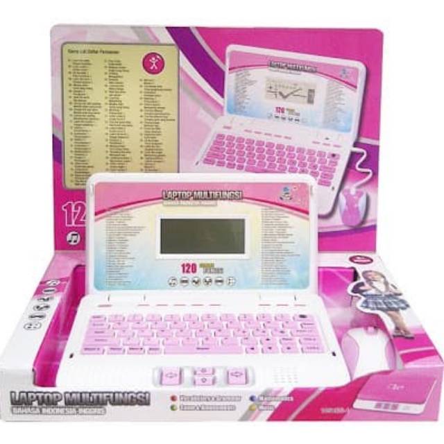 Jual Laptop Multifungsi Mainan Anak 2 Bahasa | Shopee Indonesia
