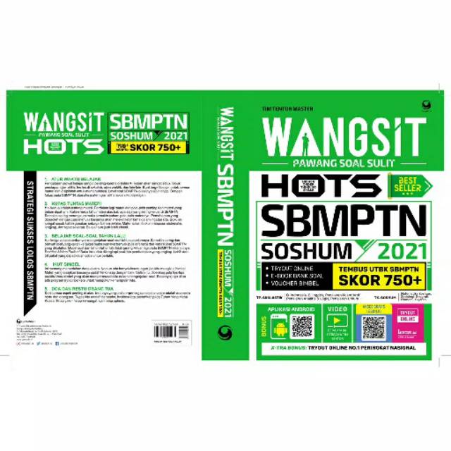 Wangsit Sbmptn Soshum 2021 Buku Wangsit 2021 Soshum