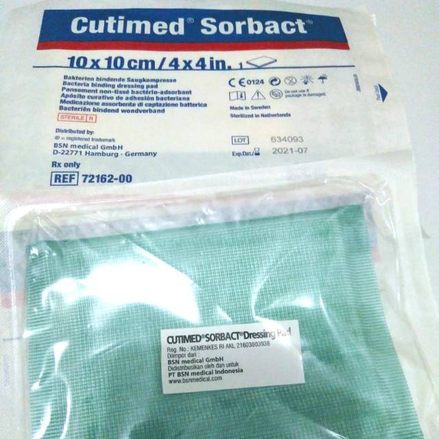 Jual Cutimed sorbact dressing pad Shopee Indonesia