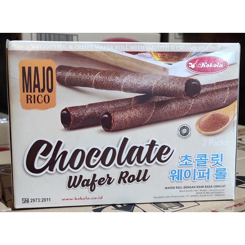 Jual Majorico Wafer Roll 100G Chocolate Box | Shopee Indonesia