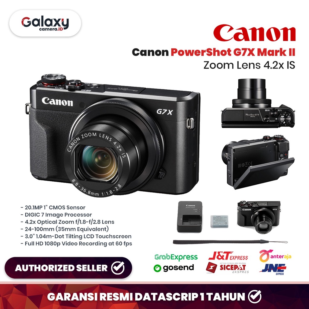 Jual Canon Powershot G7X Mark Ii | Shopee Indonesia