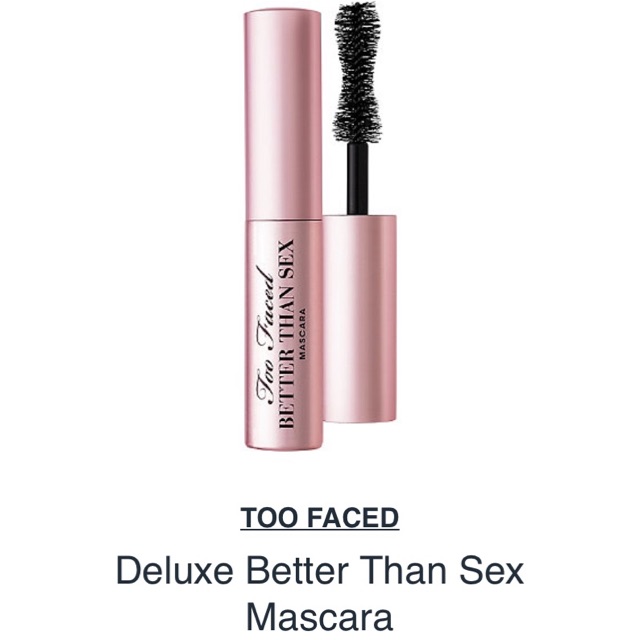 Jual Too Faced Better Than Sex Mascara | Shopee Indonesia