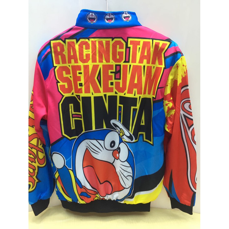 Jual Unik Jaket Balap Motor Cross Astars Doraemon Jaket Anak Limited Indonesia|Shopee Indonesia