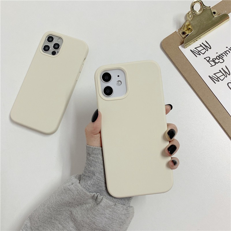 Soft Case Silikon Warna Putih Untuk Samsung A21S A31 A11