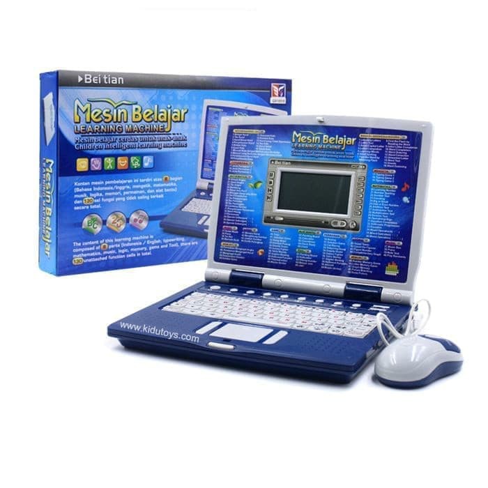 Jual Mainan Edukasi Anak - Laptop Komputer Mesin Belajar Learning Machine | Shopee Indonesia