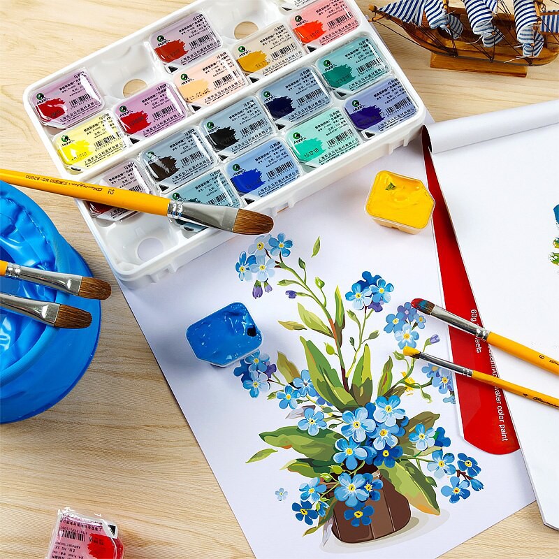 MARIES GOUACHE COLOR JELLY CAP 24 x 30ML Shopee Indonesia