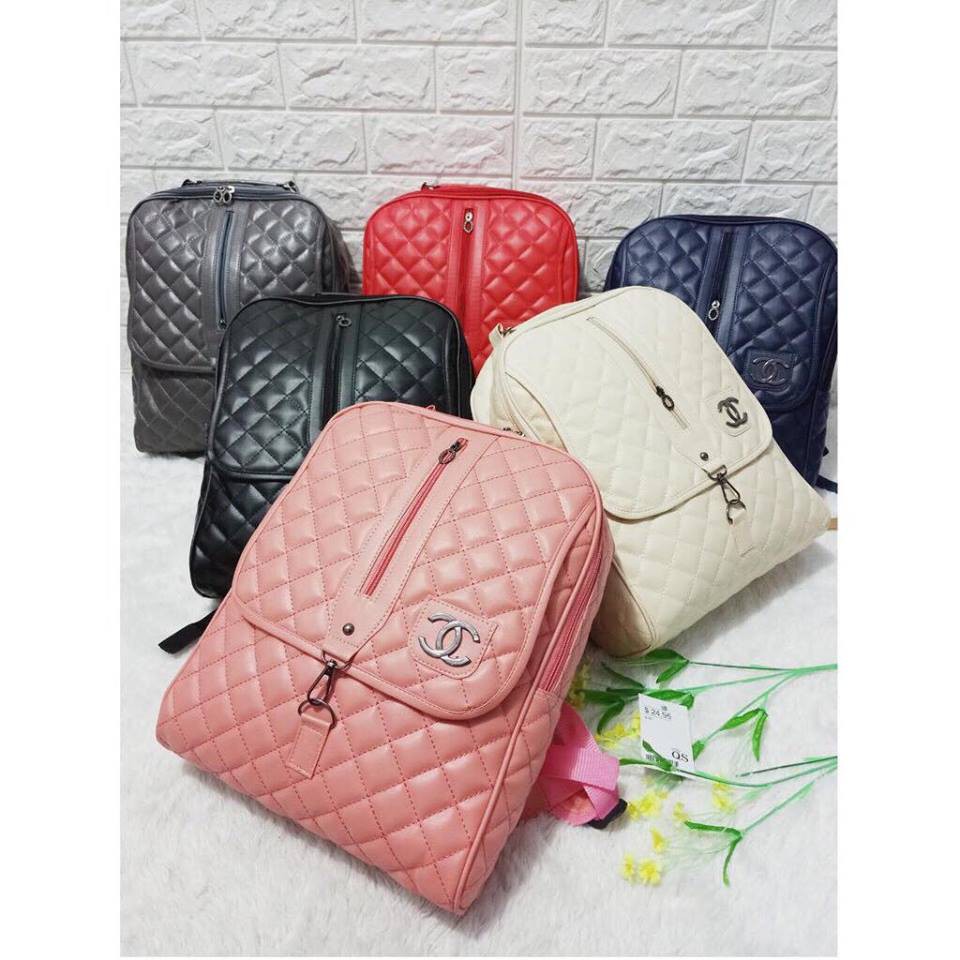 TAS WANITA CHANEL RANSEL REST TENGAH Shopee Indonesia