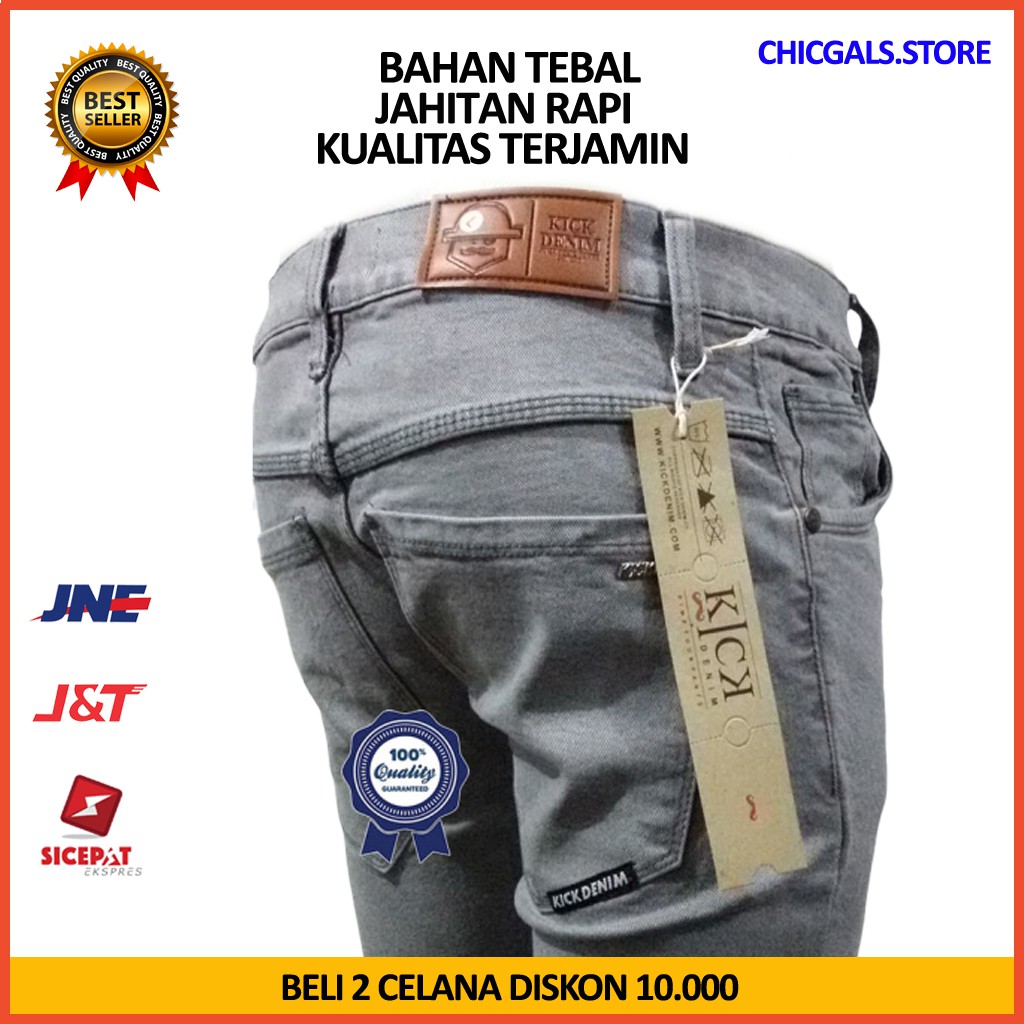 Ide Top 37 Model Celana Jeans Kick Denim