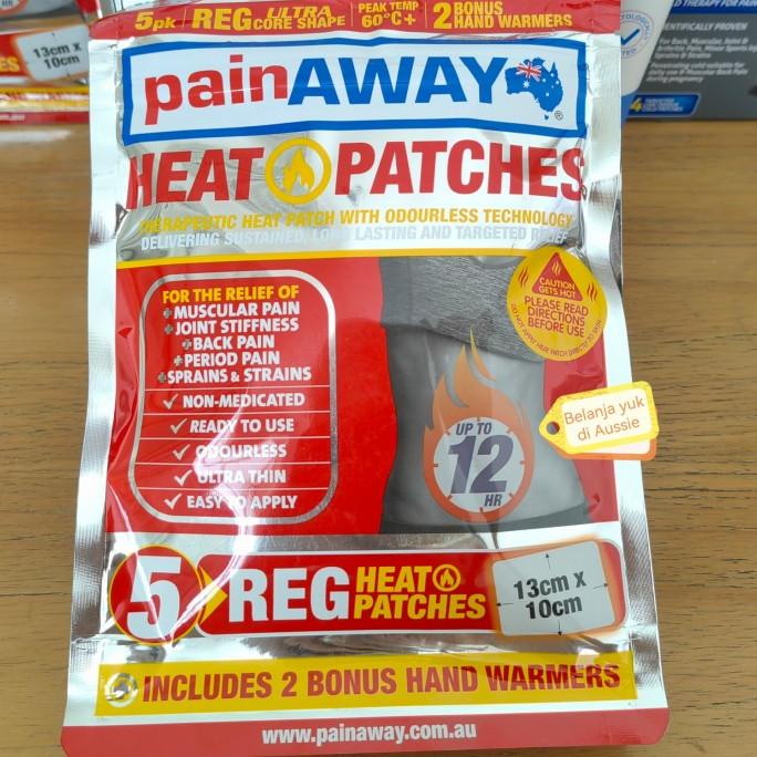 Jual Pain Away HEAT PATCHES with ODOURLESS TECHNOLOGY Original Australia Shopee Indonesia