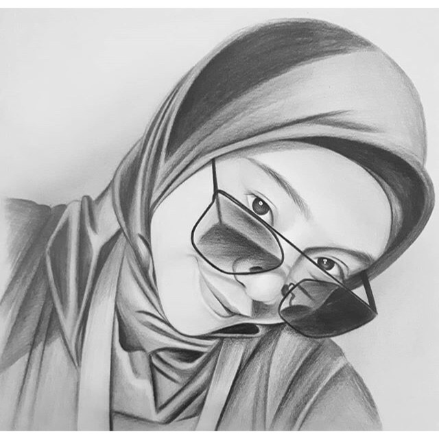 Jual Sketsa Wajah Hitam Putih Indonesia|Shopee Indonesia 640_X_640_jpg