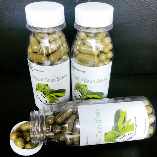 Kapsul Daun Sirsak Shopee Indonesia