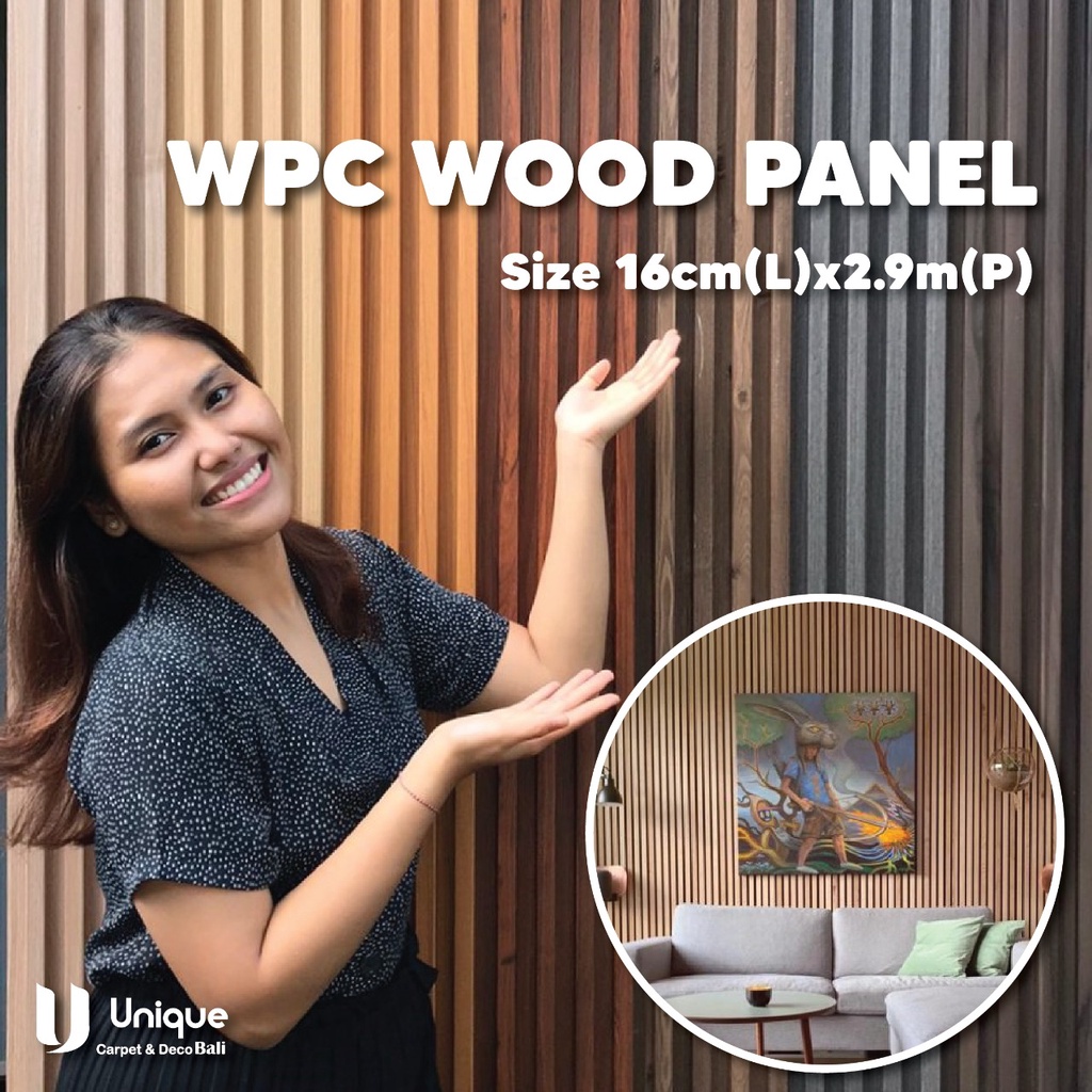 Jual Wall Panel / Wood Panel PVC Motif Kayu / Dekorasi Dinding Panel