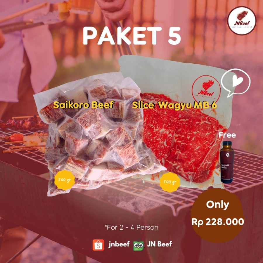 Jual Paket Barbeque Grill 5 / All You Can Eat (AYCE) Shopee Indonesia