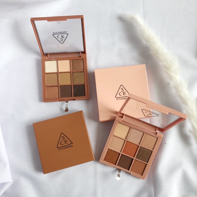 Jual 3Ce Eyeshadow Nude Coklat Brown Cod | Shopee Indonesia