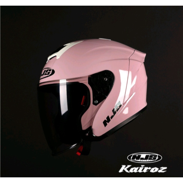NJS KAIROZ SOLID HELM OPEN FACE Helmjabodetabek