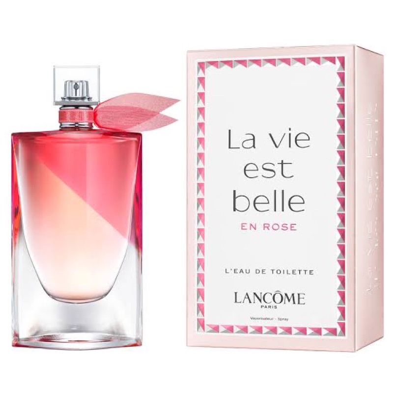 Jual Lancome La Vie Est Belle En Rose For Women Edt 100Ml - Parfum Wanita | Shopee Indonesia