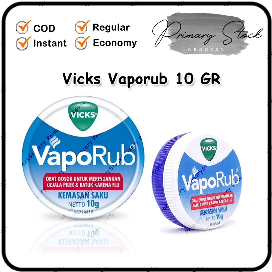 Jual Vicks Vaporub Anak Baby Bayi Vick Balsam 10gr Murah Obat Gosok