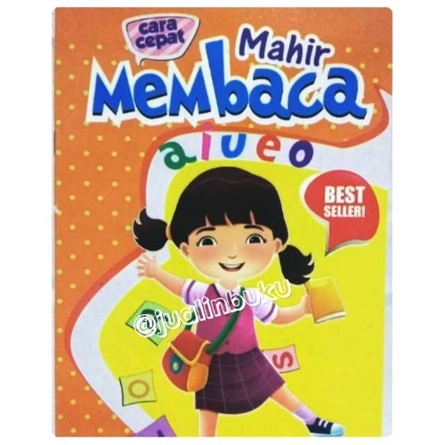 Buku Anak Mahir Membaca AIUEO untuk tk dan paud Shopee