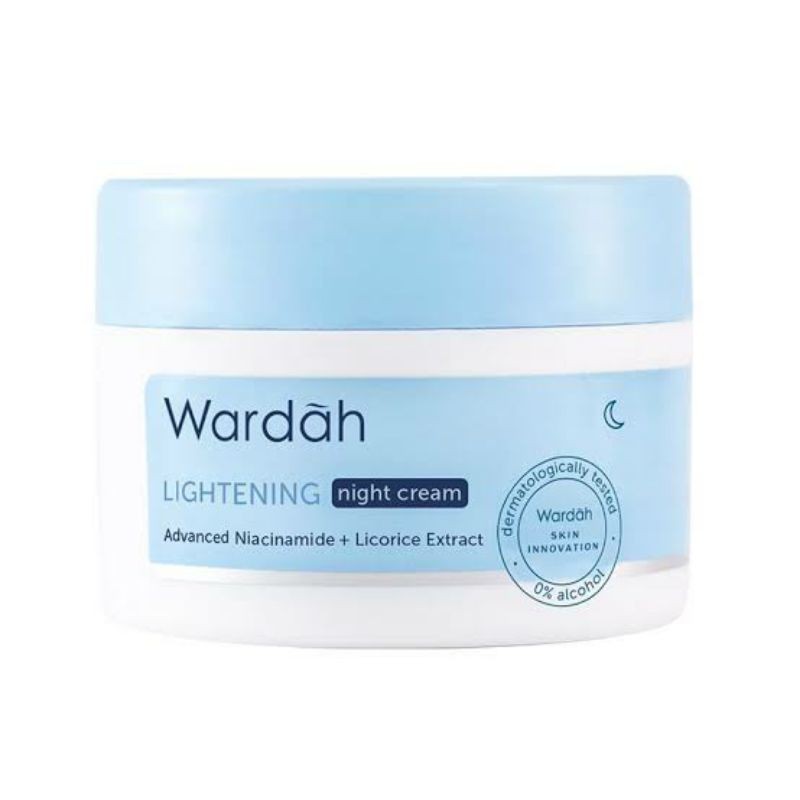 Jual Wardah Lightening Day Cream, Day Gel, Night Cream 30gr (kemasan