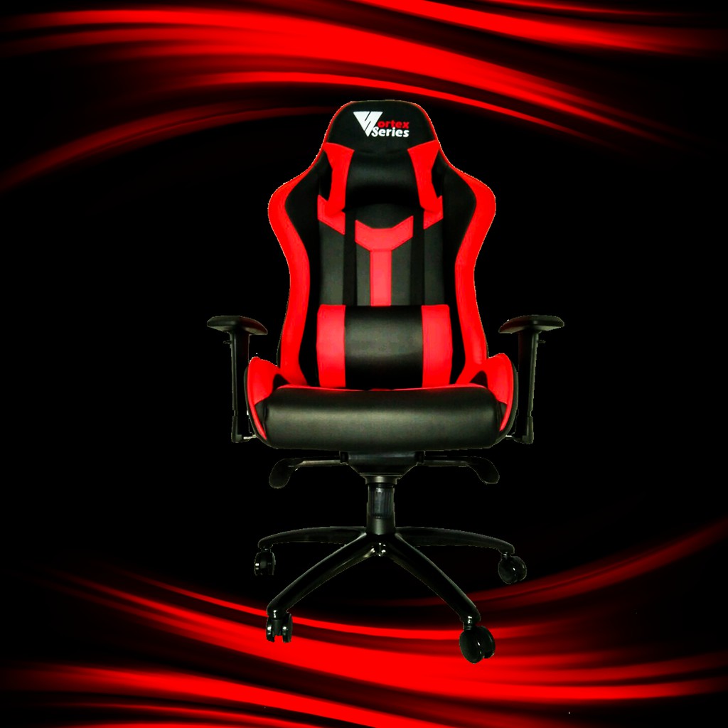 Gaming Chair VORTEX SERIES Y (BLACK&RED) Shopee Indonesia