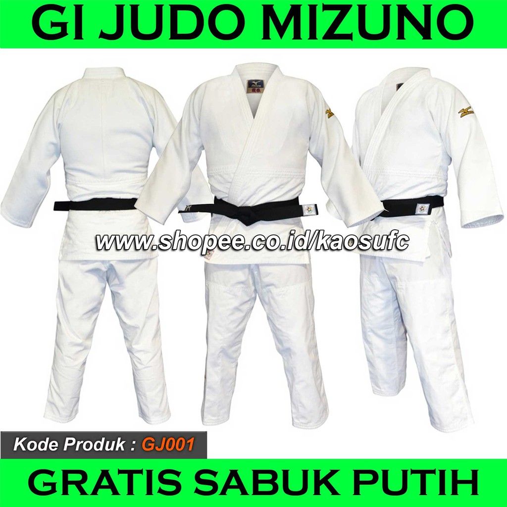 Jual GI JUDO MIZUNO , GI BJJ MIZUNO , GI BRAZILIAN MIZUNO , GI MIZUNO