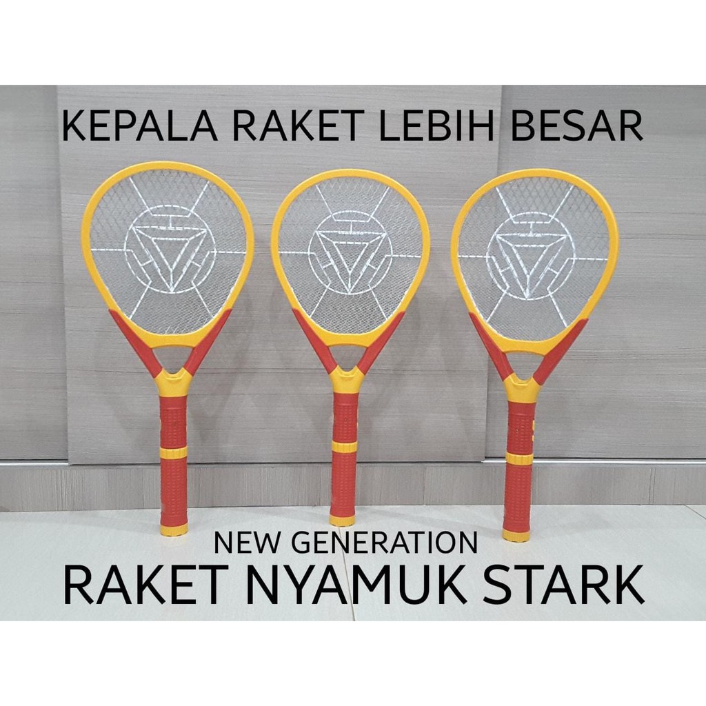 New Stark Raket Nyamuk 3 In 1 Stark Stk 002 Alat Pembunuh