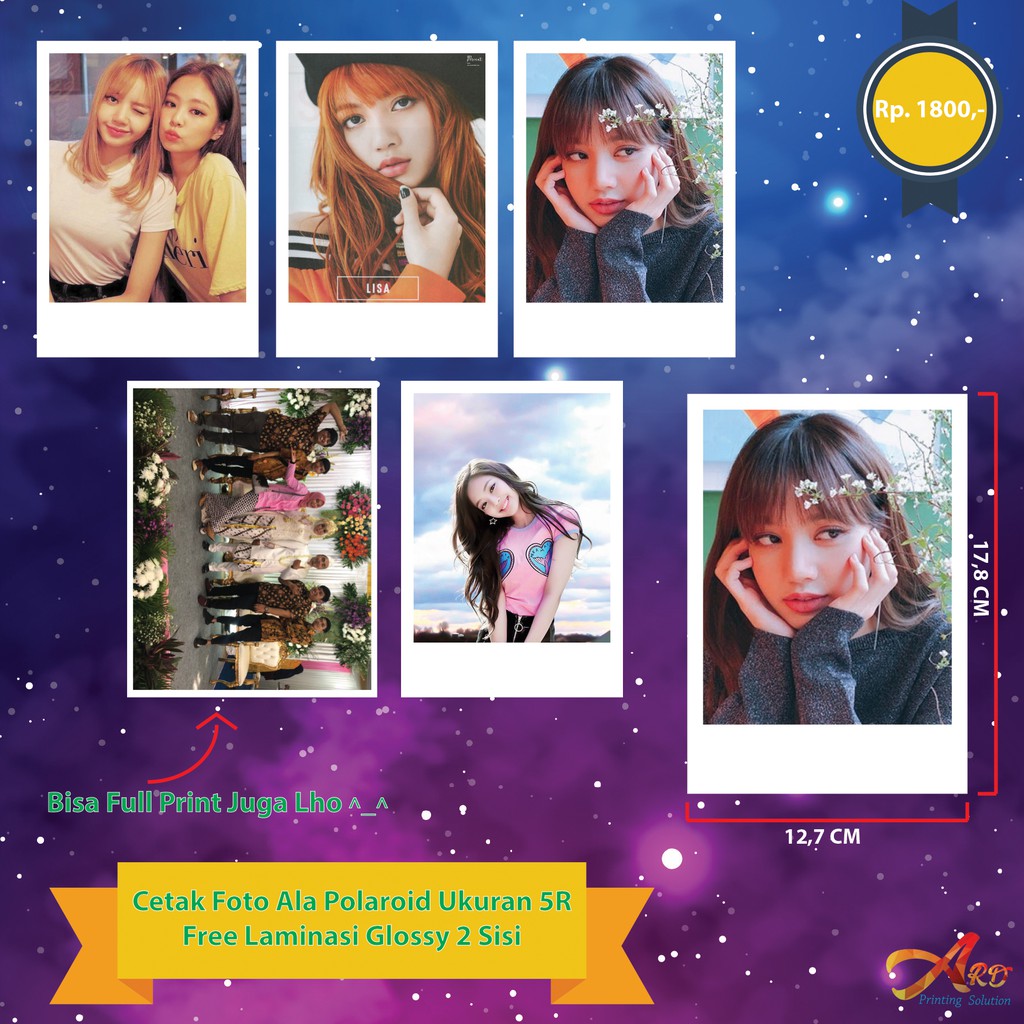 Paling Bagus 14+ Foto Polaroid Ukuran 5r Arka Gambar