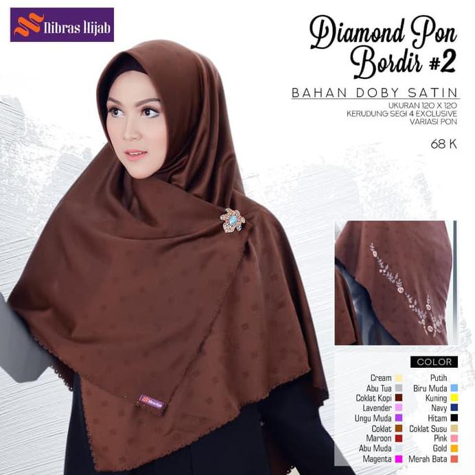Jilbab Segi Empat Nibras Hijab Aisa