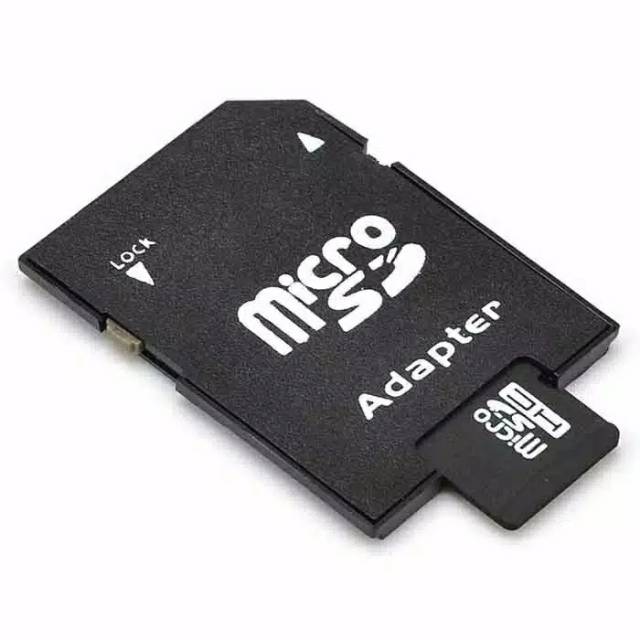 Jual Adapter Adaptor Micro SD memory card SDhc SD card camera kamera Shopee Indonesia