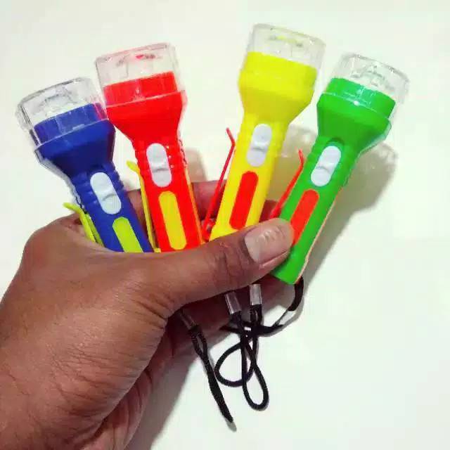 Jual ❤️Wr❤️ Senter Mini Led / Senter Led Mainan Anak | Shopee Indonesia