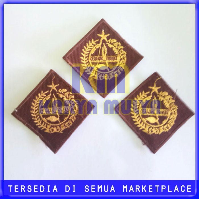 Jual Bed Tanda Pelantikan Logo Tunas Kelapa Putra Bed Bordir