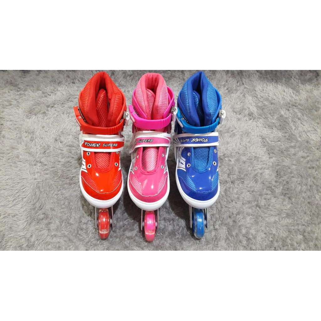 Sepatu Roda Anak Power Inline Skate / Power Roller Skate / Sepatu Roda