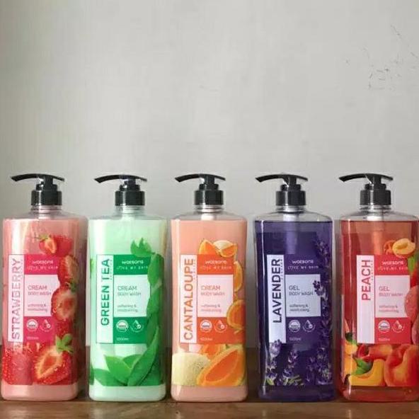 Jual Promo Awal tahun WATSONS Scented Body Wash 1000ml/ Shower Gel/ Sabun Mandi Cair 1 liter