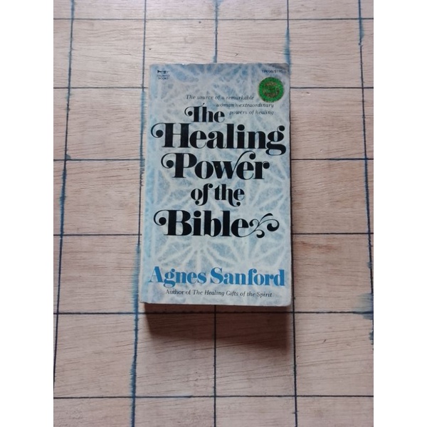 Jual Buku Ori The HEALING POWER of the BIBLE Karya Agnes Sanford