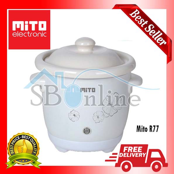 Jual Slow Cooker by Mito 0.7 Liter Mito R77 Garansi Resmi Shopee